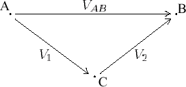 relation vectorielle entre 3 vecteurs